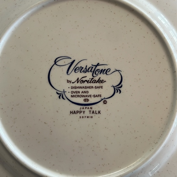 Versatone by Noritake Happy Talk Footed Cup and Saucer Set 307W10 - Picture 9 of 9